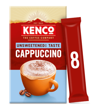 kenco creamy cappuccino unsweetened