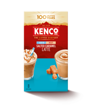 kenco iced hot salted caramel